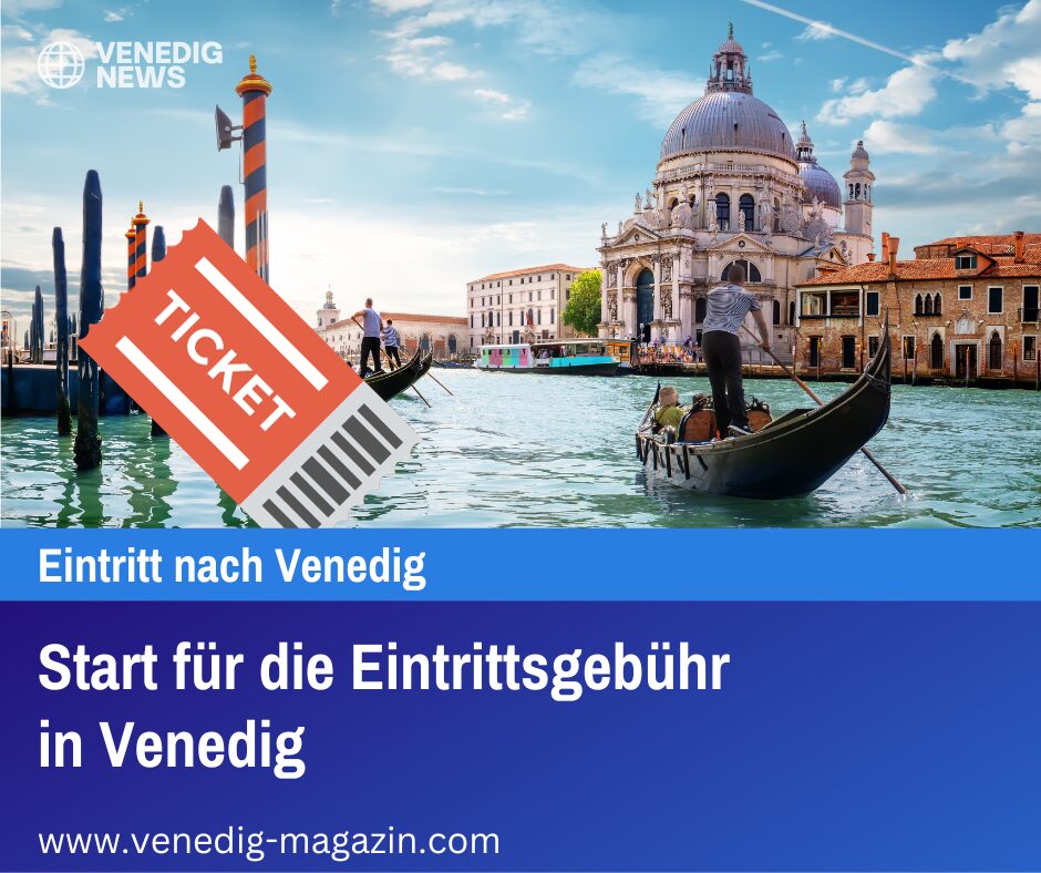 Start für die Eintrittsgebühr in Venedig